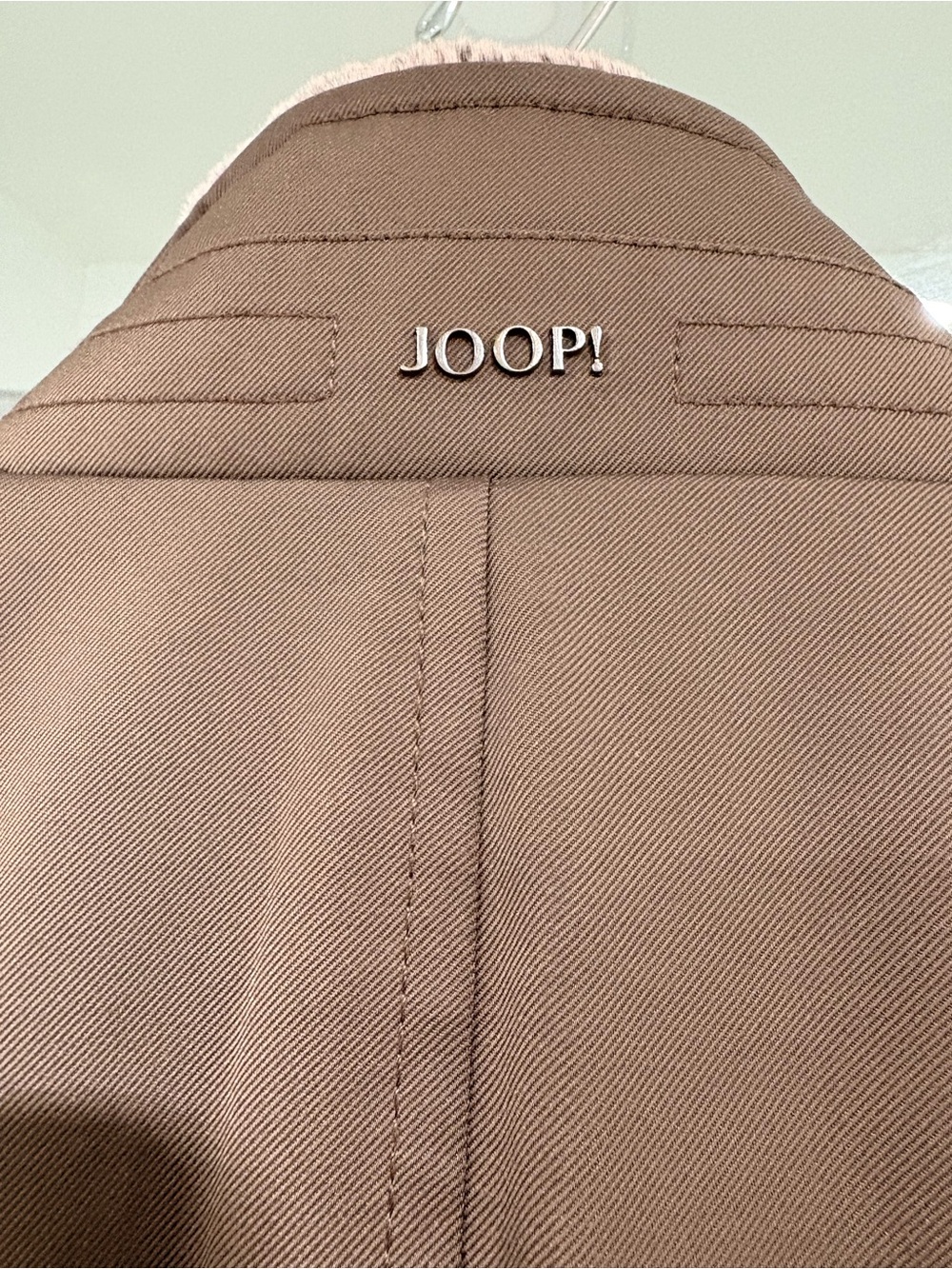 JOOP! Brown Coat with Silver Logo